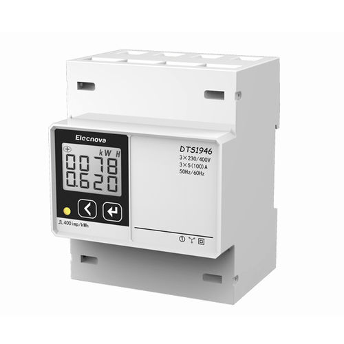 デジタル電力量計 - DTS1946-4P-M 3P4W - Jiangsu Sfere Electric Co.,Ltd. - 三相 / DINレール / MID認証