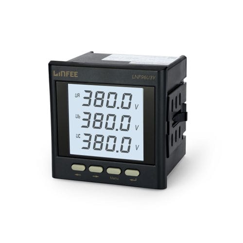 デジタル電圧計 - LNF96U3Y-C - Jiangsu Sfere Electric Co.,Ltd. - パネル取り付け式 / DC / AC