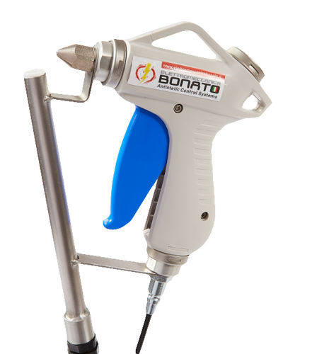 掃除用電離エアガン - AG-01 - Elettromeccanica Bonato sas - 金属ノズル