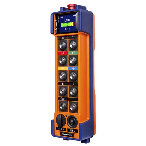 無線操縦(ラジコン) - micron 7 - HBC-radiomatic - ボタン式 / 産業用 / クレーン用