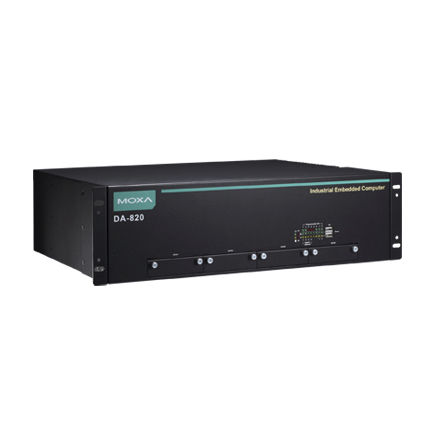 組み込みPC - DA-820 Series - Moxa Europe - Intel® Core i7 / SO-DIMM / USB 2.0