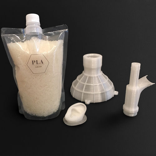 PLA3Dプリンタ用ぺレット - Pollen - 白色