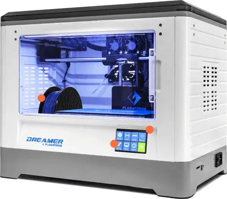 DREAMER 3Dプリンター ホワイト フィラメントリール付き DREAMER 3Dプリンター ホワイト フィラメントリール付き 10万円を切る