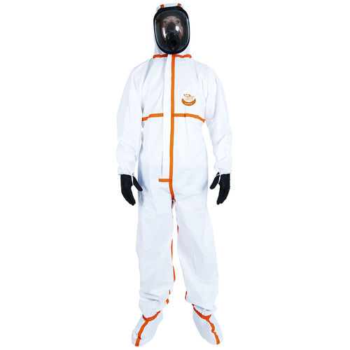 化学防護つなぎ服 - WEEPRO MAX INTEGRAL - Weesafe - 作業用 / タイプ4/5/6 / 微多孔質生地