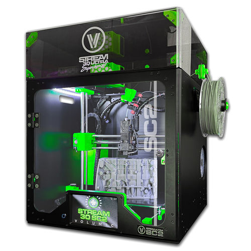熱溶解積層法（FDM）3Dプリンタ - STREAM 30 Ultra SC2  - Volumic - プラスチック製素材 / 金属 / 木材