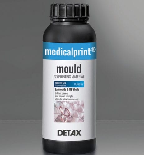 オレンジ3Dプリンタ用樹脂 - medicalprint® mould - DETAX - 押し型作成用 / 医療用