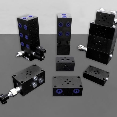 鋳鉄製マニホールド - EUROFLUID HYDRAULIC SRL - マルチチャンネル / 油圧用途 / 電磁弁用