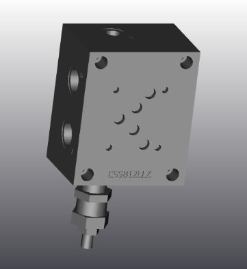 4チャンネルマニホールド - ES5B12LLZ - EUROFLUID HYDRAULIC SRL - 鋳鉄製 / Cetop 5