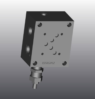 4チャンネルマニホールド - ES5B12PLZ - EUROFLUID HYDRAULIC SRL - 鋳鉄製 / Cetop 5