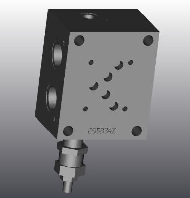 4チャンネルマニホールド - ES5B34Z - EUROFLUID HYDRAULIC SRL - 鋳鉄製 / Cetop 5