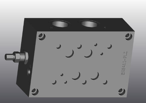 4チャンネル油圧ブロック - ES8A114PLZ - EUROFLUID HYDRAULIC SRL - 鋳鉄製 / Cetop 8