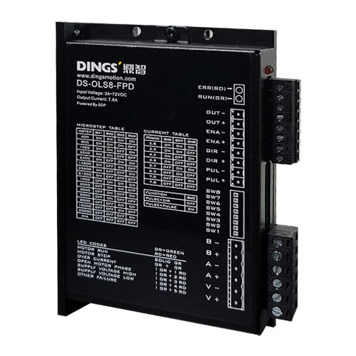 マイクロパスモータ制御装置 - DS-OLS8-FPD - Jiangsu DINGS' Intelligent Control Technology - DC / 開ループ