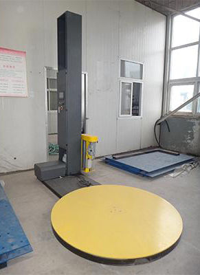 ターンテーブル式ストレッチ包装機 - Shenzhen J&D Drinking Water equipment Co Ltd - 自動 / 飲料用 / 食品用