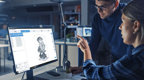 3Dプリント用ソフトウェア - Studio  - Sinterit - デザイン / 3D モデル化 / ネスティング