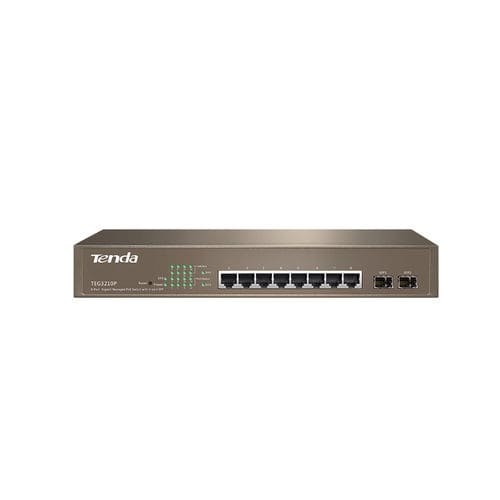 管理型イーサネットスイッチ - TEG3210P - Shenzhen Tenda Technology Co.,Ltd. - 8 ポート / ギガビット / ワイヤレス