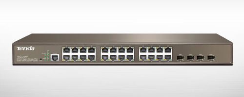 管理型イーサネットスイッチ - TEG3224P - Shenzhen Tenda Technology Co.,Ltd. - 24 ポート / ワイヤレス / SFP+