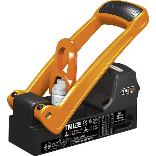 手動スイッチ式永久リフティングマグネット - TML 250  - ALFRA GmbH - 板金用 / 梁 / ハンドリング