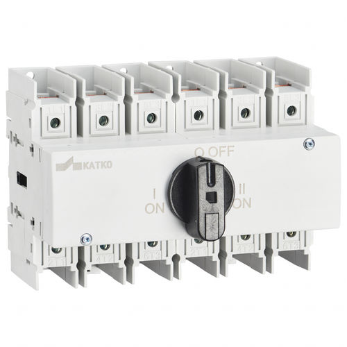 手動転換器 - KU 3100CO - KATKO - DINレール / 3極