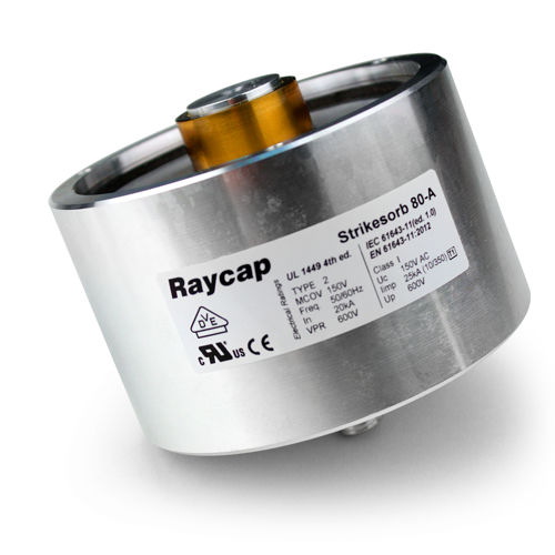 タイプ2避雷器 - Strikesorb 80 - Raycap - クラス I / 電気通信 / 電源用