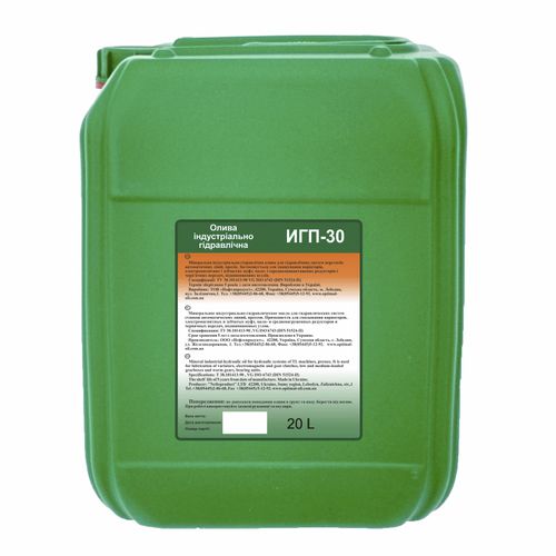 潤滑オイル - IGP-30 - Optimal Oil - 油圧式 / 無機 / ギヤ用