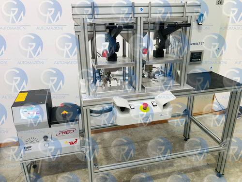 成型用プレス機 - MELT 2T - GM AUTOMAZIONI - 手動式 / エアー / プラスチック用