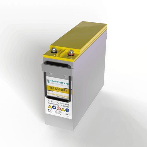 VRLAバッテリー - TEL12-100FT - POWERSYNC Energy Solutions - プリズム / 12ボルト / IEC
