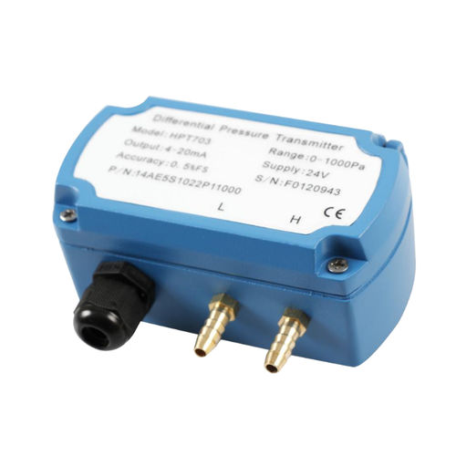 差圧力トランデューサー - HPT703  - Holykell - 4-20 mA / ジャンクションボックス / 24VDC