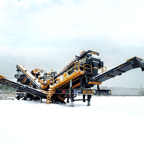 垂直軸インパクトクラッシャ－ - MVSI 900 - Fabo Crushing Screening & Concrete Plants - 移動型 / 大容量 / ハードストーン用