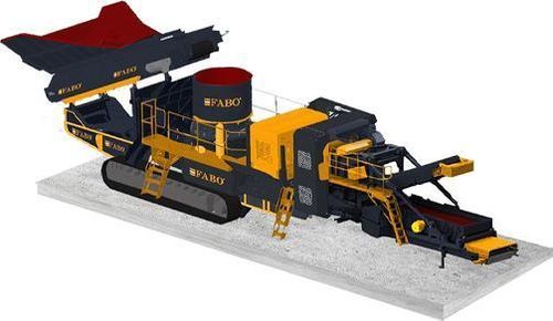 円錐形クラッシャ－ - FTC-300-s - Fabo Crushing Screening & Concrete Plants - 移動型 / ディーゼルエンジン式 / 大容量