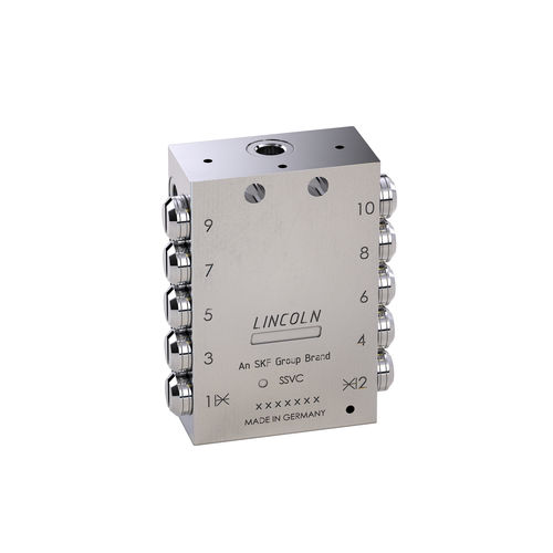 潤滑剤プログレッシブフィーダー - SSVC - SKF Lubrication Systems Germany GmbH - 潤滑油 / モジュラー