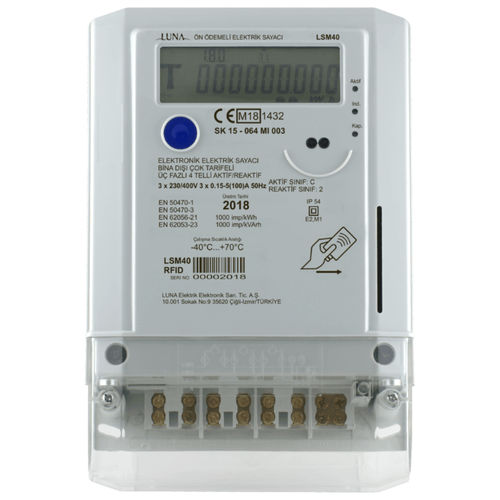 三相電力量計 - LSM40 - Luna Elektrik - 壁取り付け式 / RS-485 / 50 Hz