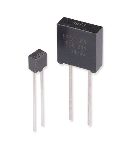 セラミックコンデンサ - TCE series HT - EXXELIA - 垂直方向 / 軸方向 / 高温
