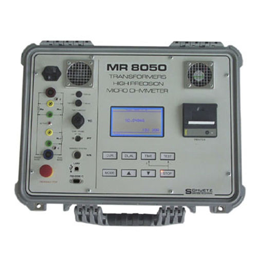 電気抵抗試験機器 - MR 8050 - SCHUETZ - 自動 / 変圧器 / モ－タ－用