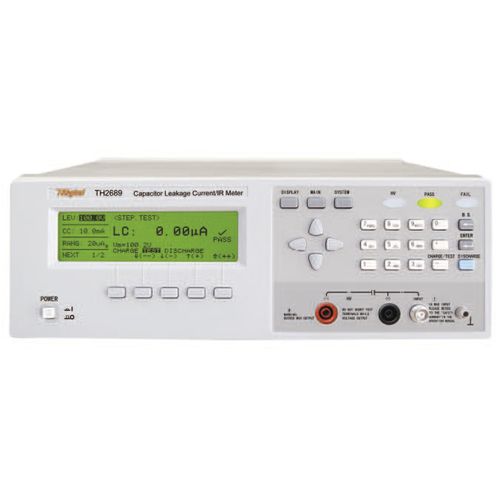絶縁抵抗試験機 - TH2689 - Changzhou Tonghui Electronic Co., Ltd. - 漏電 / 容量 / コンデンサー