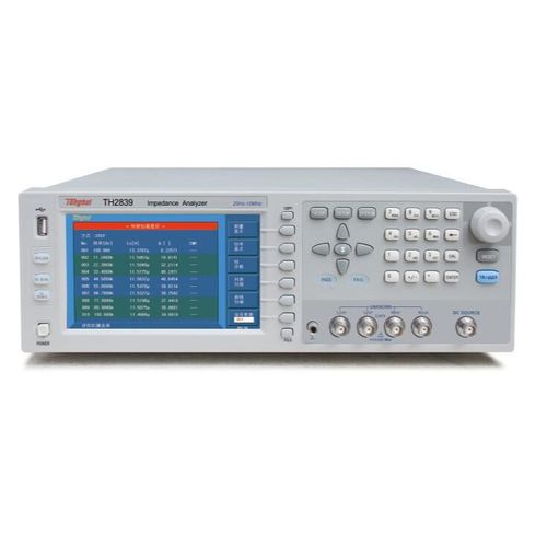 インピーダンス分析器 - TH2839 - Changzhou Tonghui Electronic Co., Ltd. - 卓上型