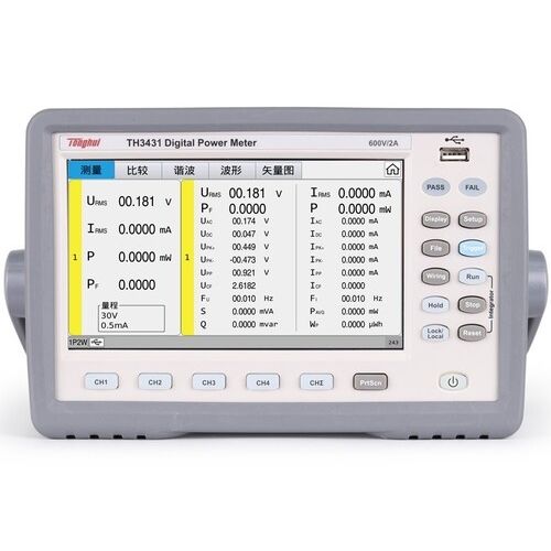 マルチメーター電力計 - TH3431 - Changzhou Tonghui Electronic Co., Ltd. - 皮相電力 / デジタル / 卓上型