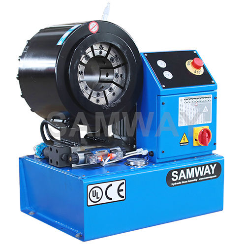 液圧ホース用圧着機 - S76 - WUXI SAMWAY CO.,LTD - 全自動 / 油圧式