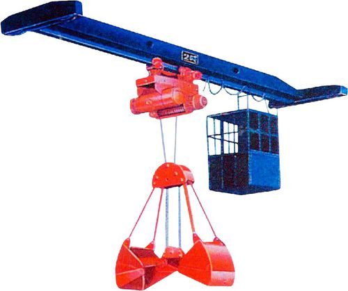グラブ付き天井クレーン - LDZ - Nucleon (Xinxiang) Crane Co., Ltd. - シングルガーダ / 軽量リフティング システム付き / 低負荷用