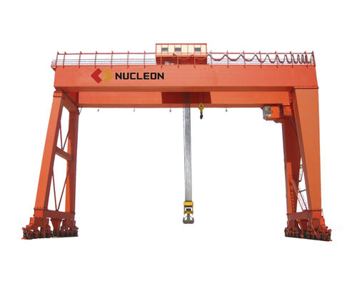 ダブルガーダー式ガントリークレーン - A type - Nucleon (Xinxiang) Crane Co., Ltd. - レール上 / プレハブ用 / 土木工事用