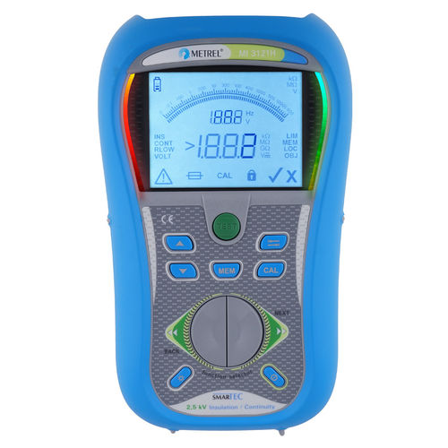 高電圧試験機 - MI 3121H SMARTEC - METREL - 絶縁抵抗および絶縁連続性 / ケーブル / 設置用