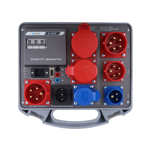 漏電試験機 - A 1422 Active 3-phase Adapter Plus - METREL - 残留電流 / 電気機器用 / 電気装置