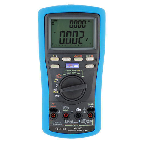 デジタルマルチメーター - MD 9070 - METREL - 携帯型 / 1000 V / 600 V