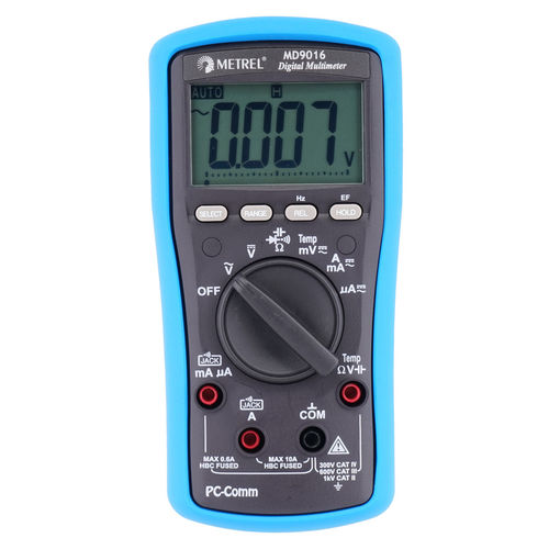 デジタルマルチメーター - MD 9016 - METREL - 携帯型 / 1000 V / 600 V