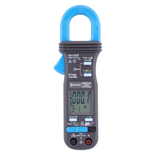デジタルクランプマルチメーター - MD 9235 - METREL - 携帯型 / 300 V / 600 V