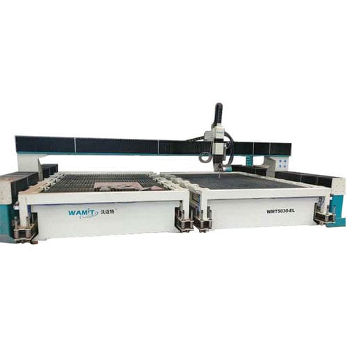 ウォータージェット切断機 - WMT5030-EL - Shandong Wami CNC Technology Co., Ltd. - 石材用 / CNC / 自動荷積み式