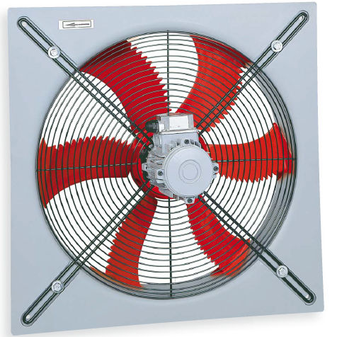 壁取り付け式ファン - AXIAL WINDER  - FNP Group - 軸方向 / 排出 / 産業用