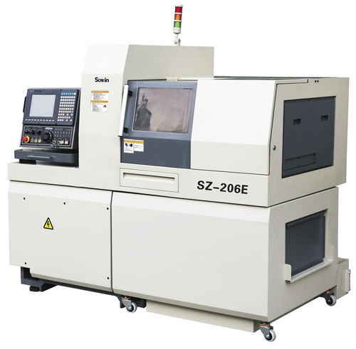 CNCスイス旋盤 - SZ-206E - Shenzhen Sowin Precision Machine Tool Co., Ltd - 6 軸 / 汎用 / 2 リード