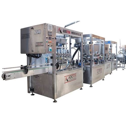 サーボ制御充填 / 打栓 / ラベル自動貼付機 - ADK 301 - Adotek Machine - 自動 / 食品用 / 化粧品用