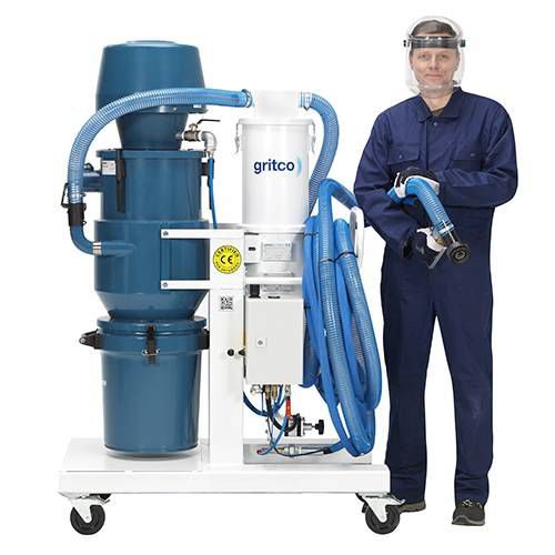 自動サンドブラスタ－ - MINIPRO VACUUM - Gritco - 吸引 / 移動式