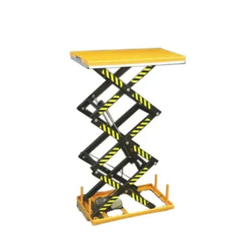3段シザ－昇降台 - HT1000 - Buytool Industrial Equipment Co., Ltd - 油圧式 / 定置型